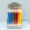 Cartoon-tipped silicone gel pen with a cute and creative three-dimensional tip details Picture